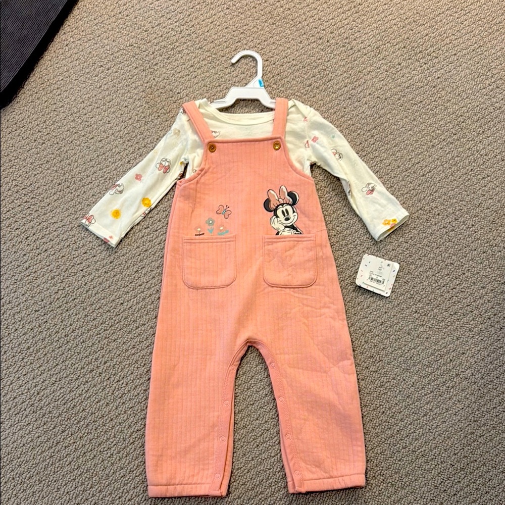 Minnie Mouse jumper set NWT